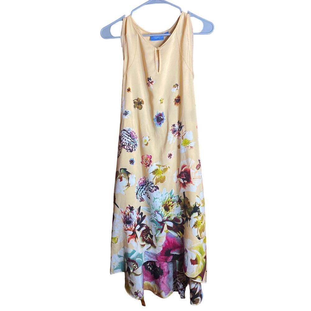 Simply Vera Wang Peach Floral Dress